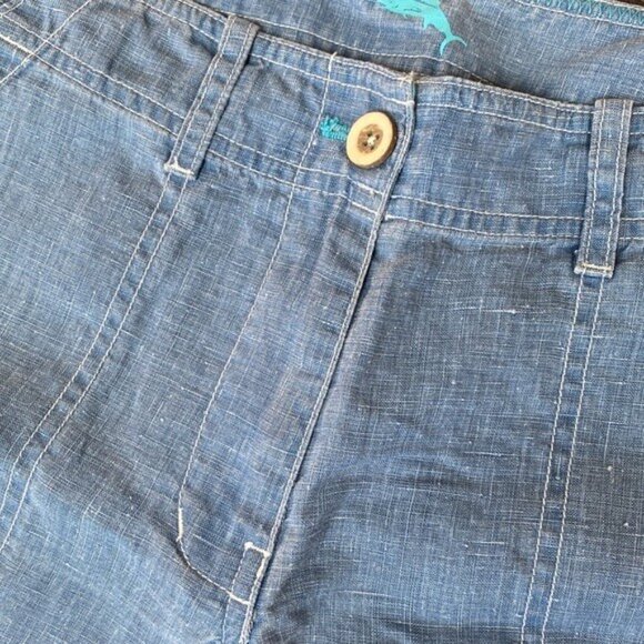 Tommy Bahama See Glass Linen Pant NWOT - Picture 4 of 8